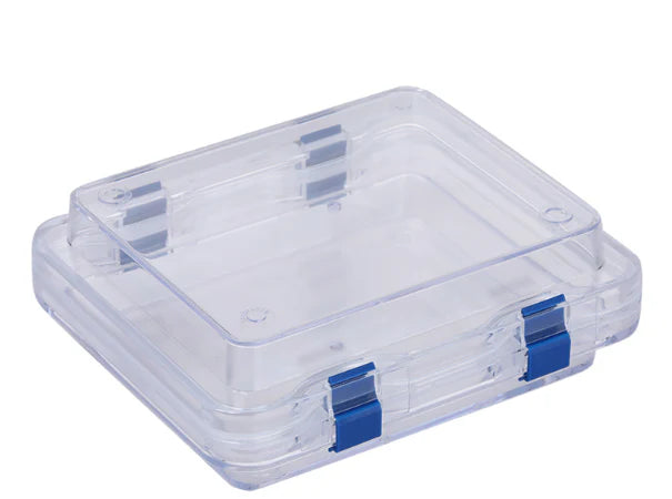 MSE PRO Static Dissipative (ESD Safe) Plastic Membrane Box (150x125x50 mm) for Delicate Materials Storage