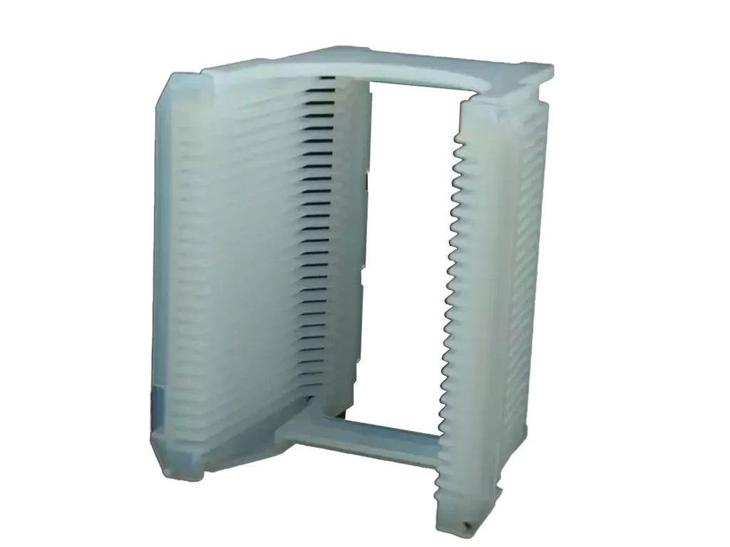 MSE PRO 4 inch Diameter 25 Wafers Carrier Box for Wafer Cleaning, PFA