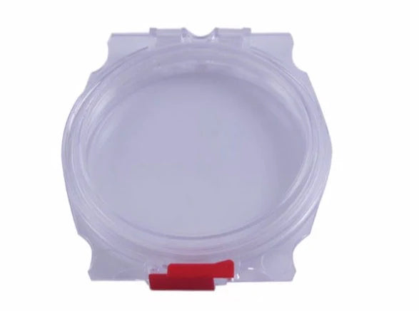 Static Dissipative (ESD Safe) Plastic Membrane Box (Φ75x16 mm) for Delicate Materials Storage