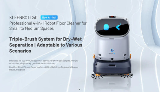 Keenon Robotics - Kleenbot C30 - 3-in-1 Cleaning Robot