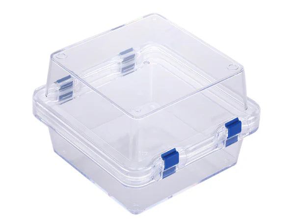 MSE PRO Static Dissipative (ESD Safe) Plastic Membrane Box (150x150x100 mm) for Delicate Materials Storage