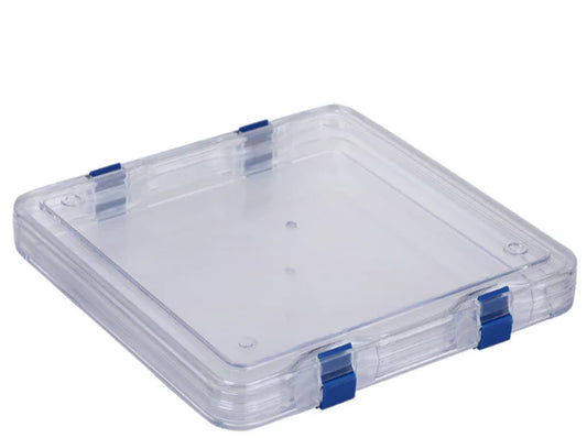 MSE PRO Static Dissipative (ESD Safe) Plastic Membrane Box (150x50x25 mm) for Delicate Materials Storage