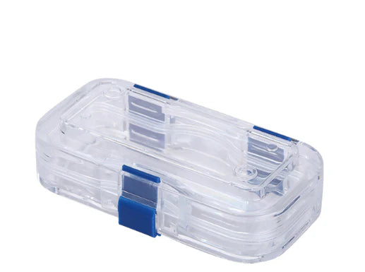 MSE PRO Static Dissipative (ESD Safe) Plastic Membrane Box (100x50x30 mm) for Delicate Materials Storage