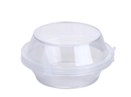 MSE PRO Plastic Membrane Box (Φ80x40 mm) for Delicate Materials Storage