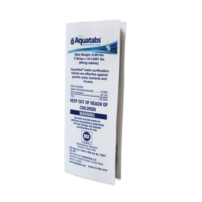Aquatabs 49mg Tablets