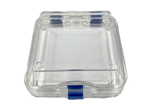MSE PRO Static Dissipative (ESD Safe) Plastic Membrane Boxes (300x300x50 mm) for Delicate Materials Storage