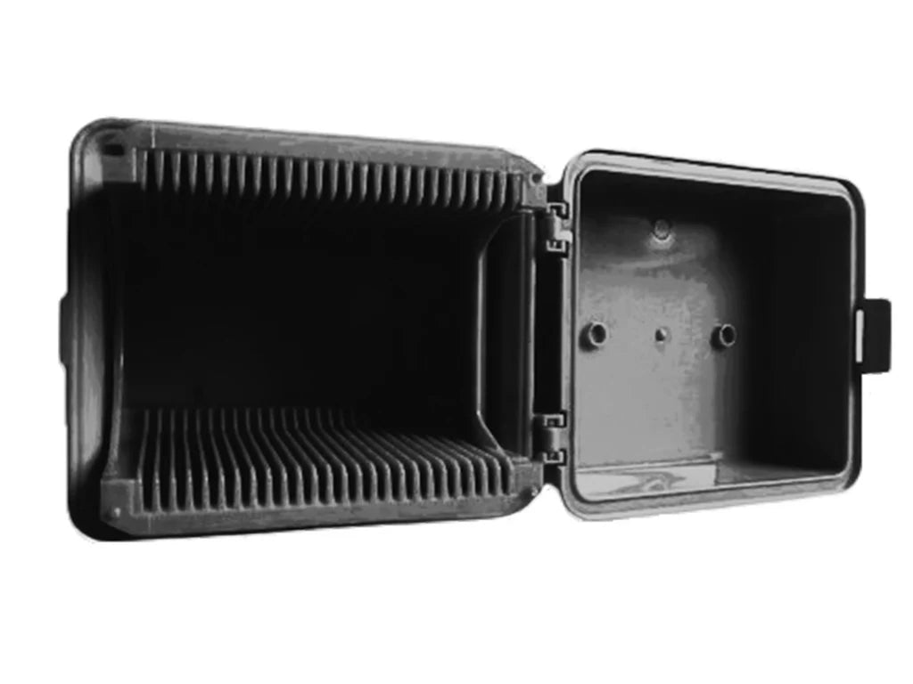 MSE PRO 4 inch Diameter 25 Wafer Storage Box, ESD safe, Antistatic Polypropylene, Cleanroom Class 100 Grade