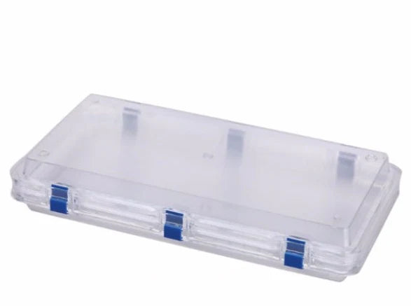 Static Dissipative (ESD Safe) Plastic Membrane Box (300x150x51 mm) for Delicate Materials Storage