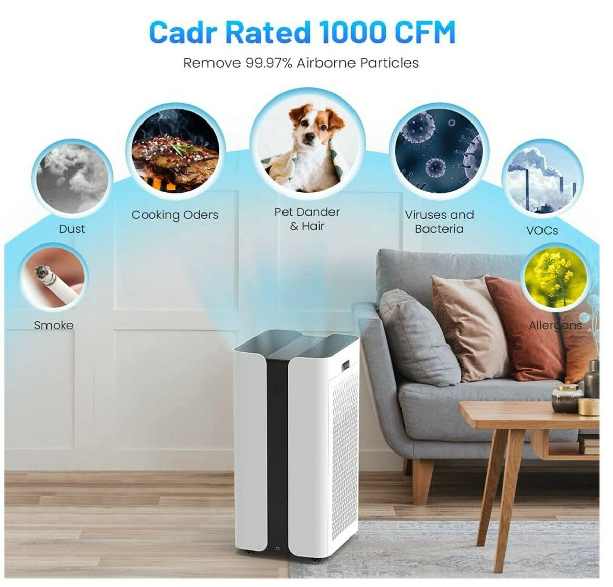 Air purifier 1000CADR